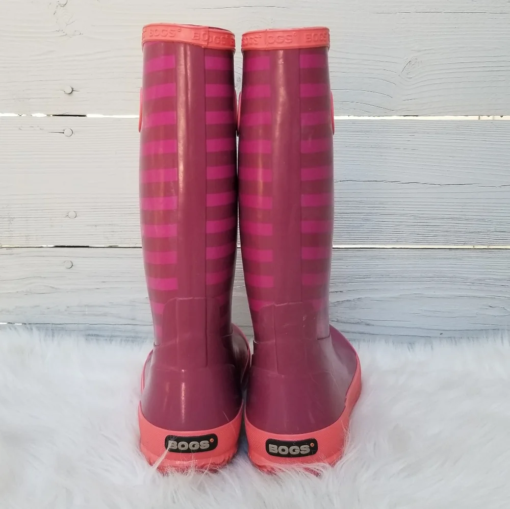 Bogs Striped Rain Boots